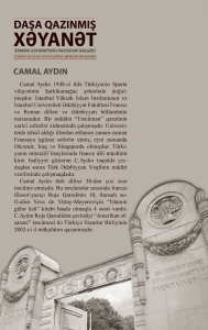 Daşa qazınmış xəyanət