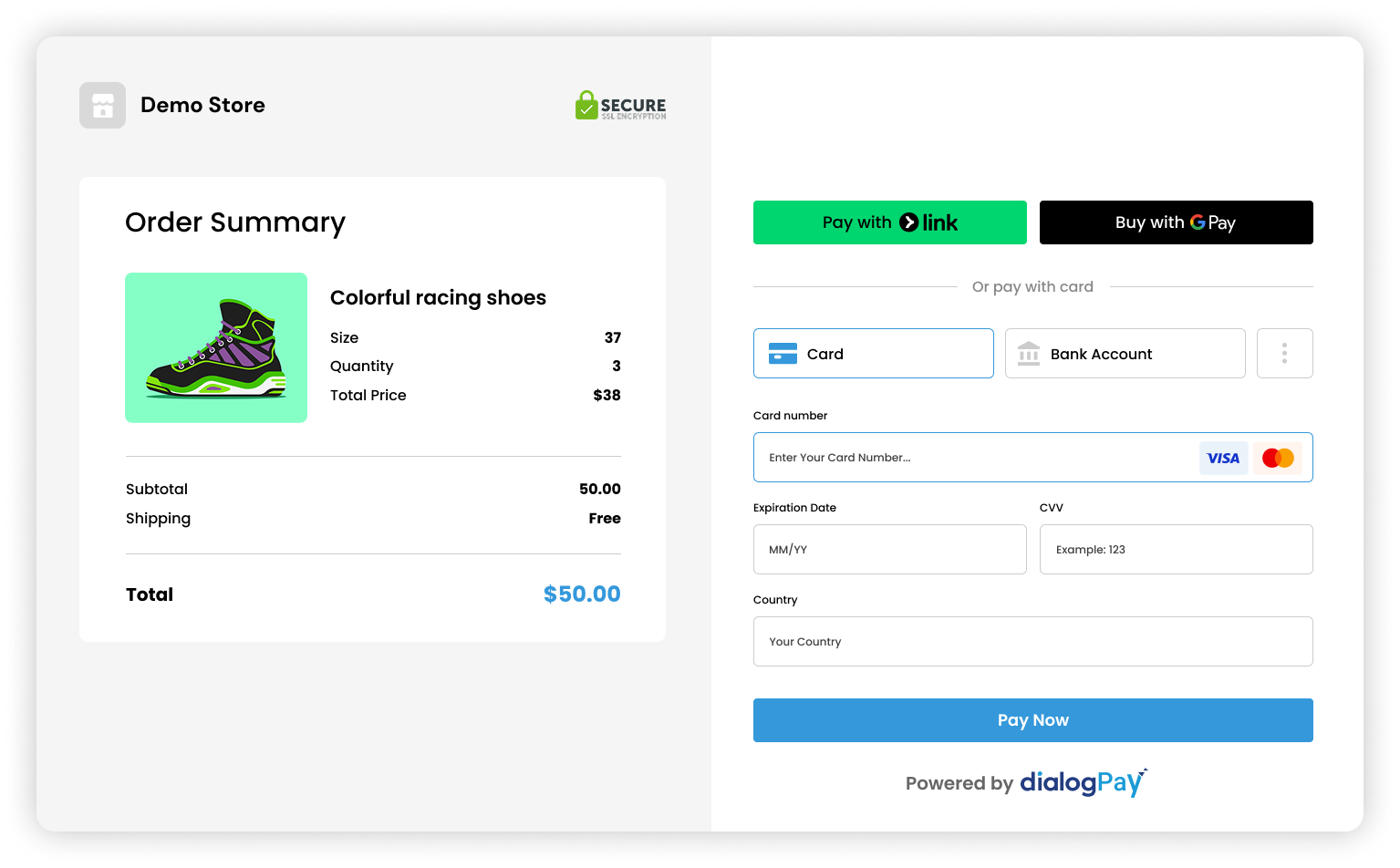 DialogPay Online Payment Gateway
