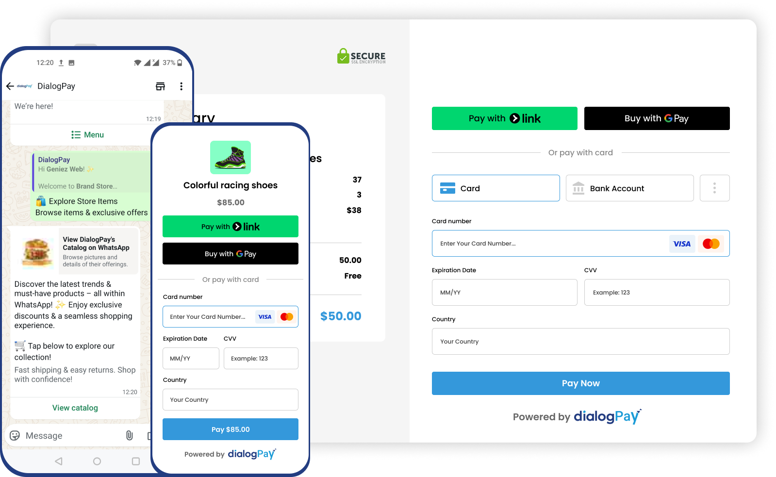 DialogPay WhatsApp Payment Integration